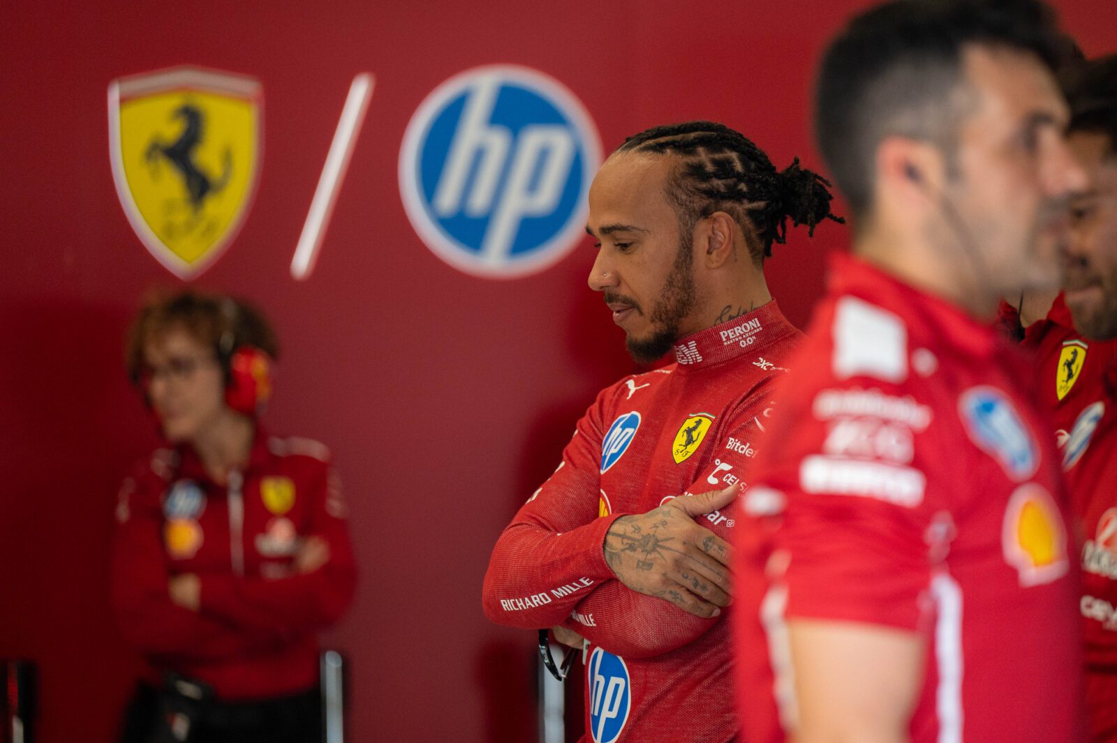 Lewis Hamilton Ferrari