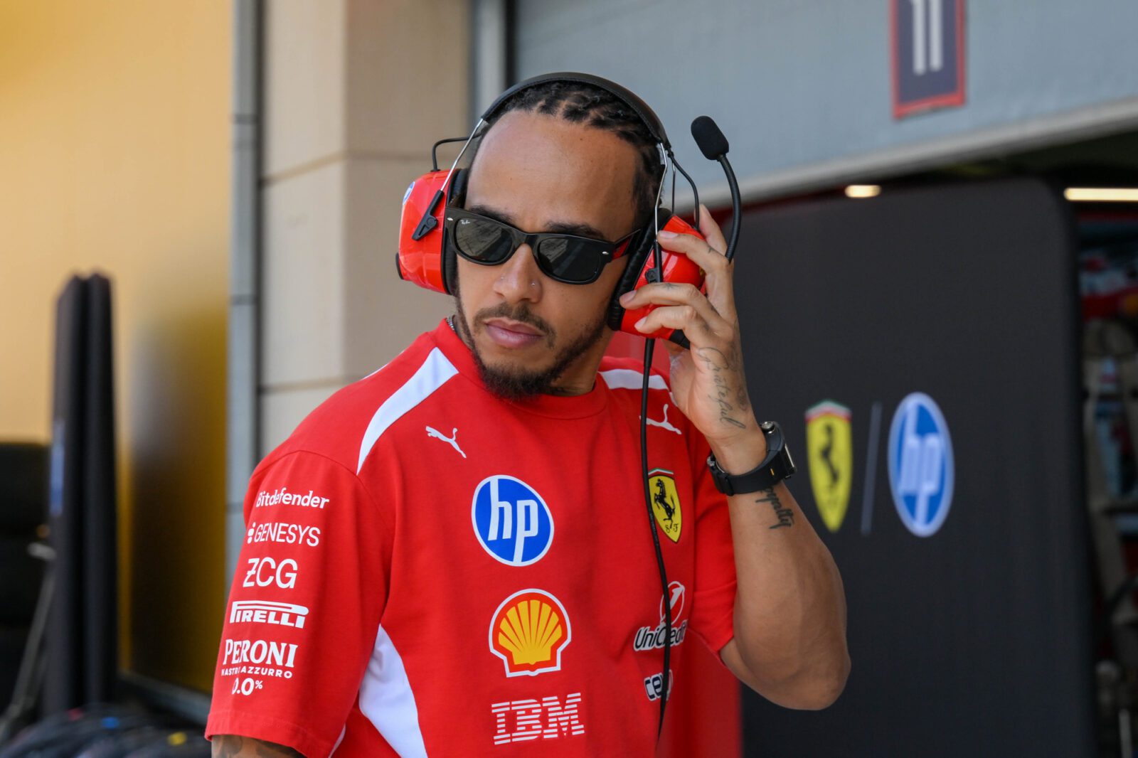Lewis Hamilton Ferrari