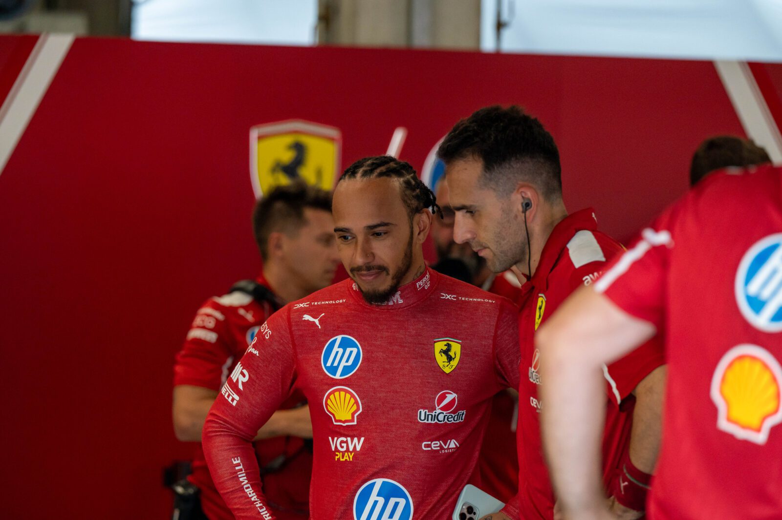 Lewis Hamilton Ferrari