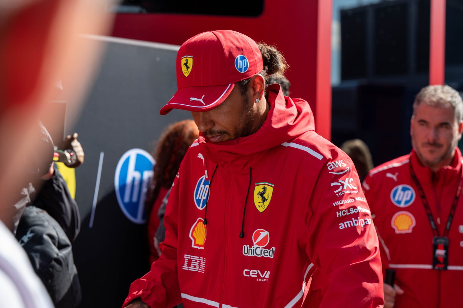 Lewis Hamilton Ferrari