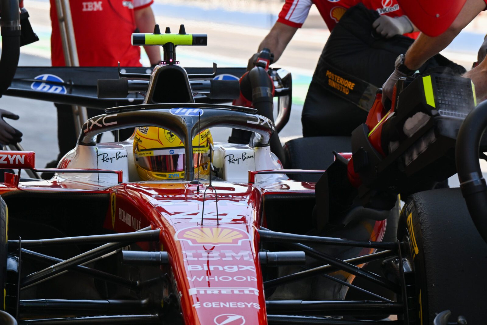 Lewis Hamilton Ferrari
